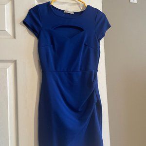 Blue Cocktail Dress